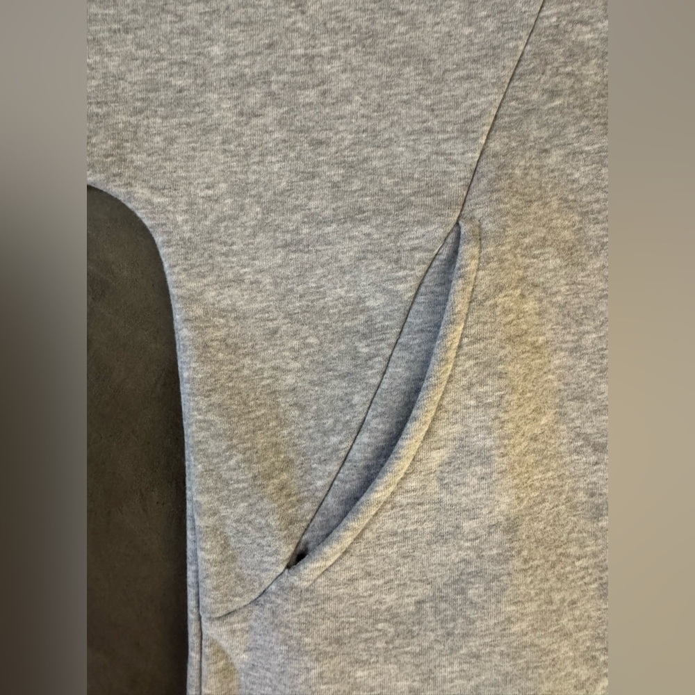 Grey Hooded Sweatshirt Dress - Picture 10 of 13